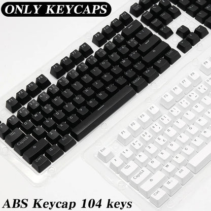 104 Keys Keycaps Highly RGB Backlit Mechanical Keyboard Keycap