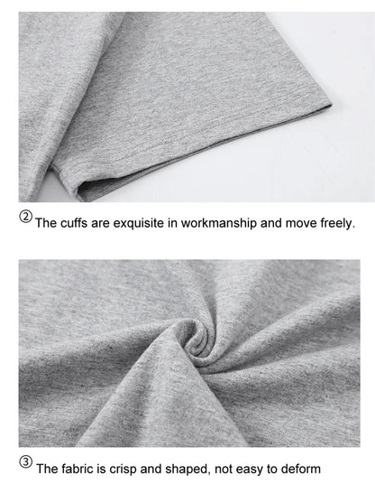 Get Along With The Time Mens Oversize Short Sleeve Quality T Shirts Casual Soft Tops
