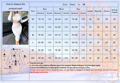 Womens Dress Sets Long Sleeve Crop Tops And Mid Calf Skirt Suit Fashion 2PCS Set Slim