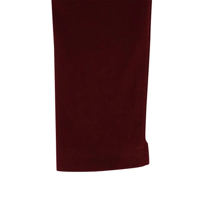 Sexy Wine Red Women's T-shirt  Hollow Out Low Chest Top New Fashion Long Sleeves Casual Slim Female Top