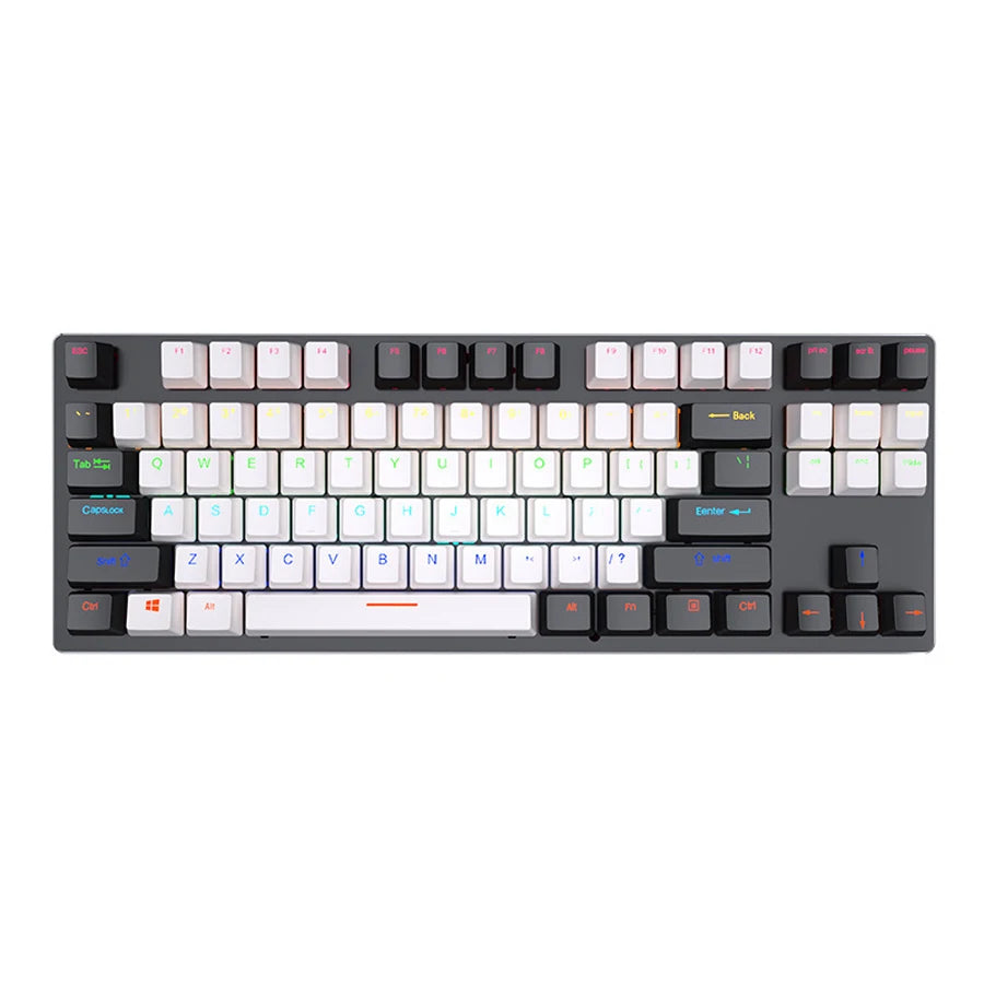 Mini Backlit RGB Gaming Mechanical Keyboard Gamer Mechanic Kit Custom