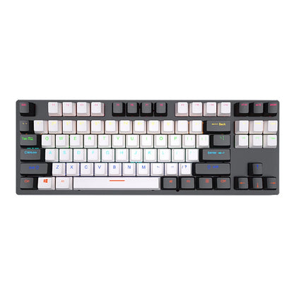 Mini Backlit RGB Gaming Mechanical Keyboard Gamer Mechanic Kit Custom