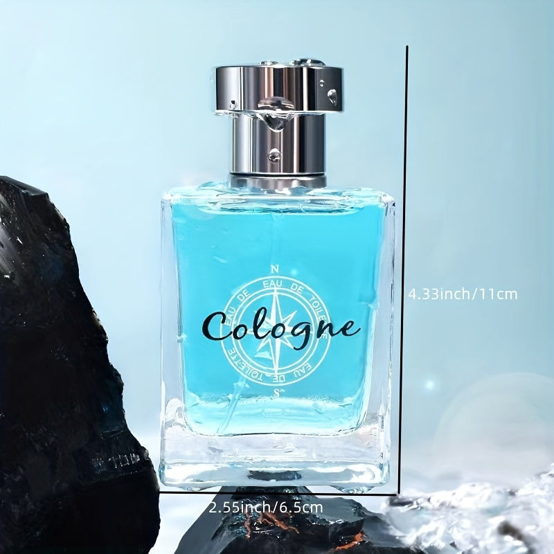 50ml Ocean Pheromones Cologne - Long-Lasting, Light, Fresh, Natural Fragrance for Men,  1.7 Fl. Oz