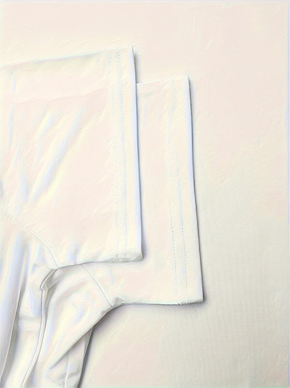 Y2K Figure & Letter Print Crew Neck T-shirt, Short Sleeve Top For Summer & Spring, Women's Clothing