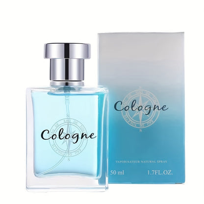 50ml Ocean Pheromones Cologne - Long-Lasting, Light, Fresh, Natural Fragrance for Men,  1.7 Fl. Oz