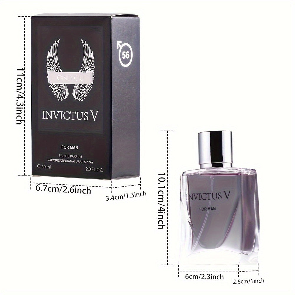 2.03oz Orange Blossom & Whiskey Amber Men'S Cologne - Fresh Floral Scent, Alcohol-Based
