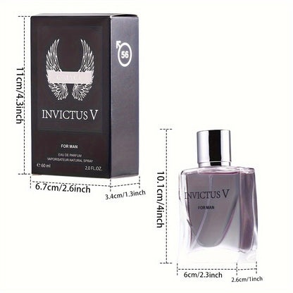 2.03oz Orange Blossom & Whiskey Amber Men'S Cologne - Fresh Floral Scent, Alcohol-Based