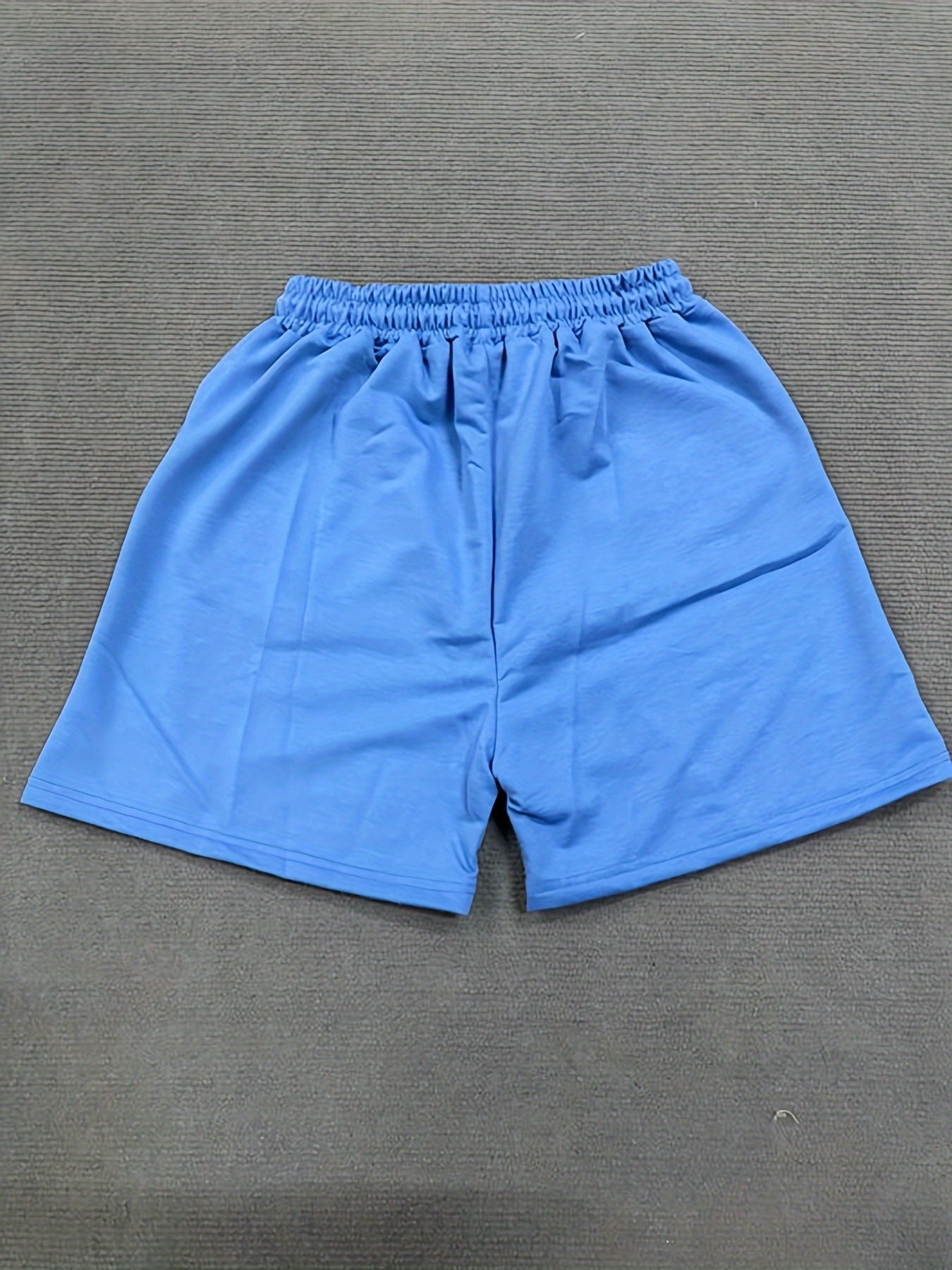 Casual Retro Drawstring Shorts for Men - Y2K-Inspired Cotton Blend, Machine Washable