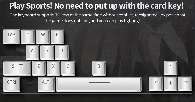 Wired Keyboard USB Plug