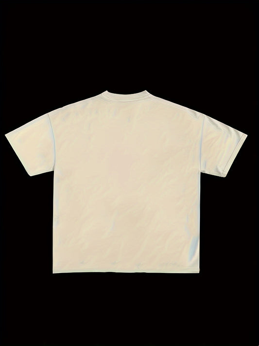 Y2K-Inspired Hand-Drawn Letter Graphic Tee