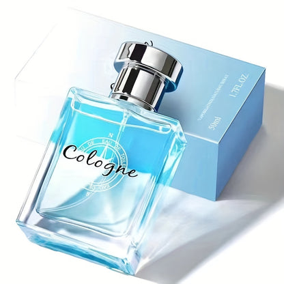 50ml Ocean Pheromones Cologne - Long-Lasting, Light, Fresh, Natural Fragrance for Men,  1.7 Fl. Oz