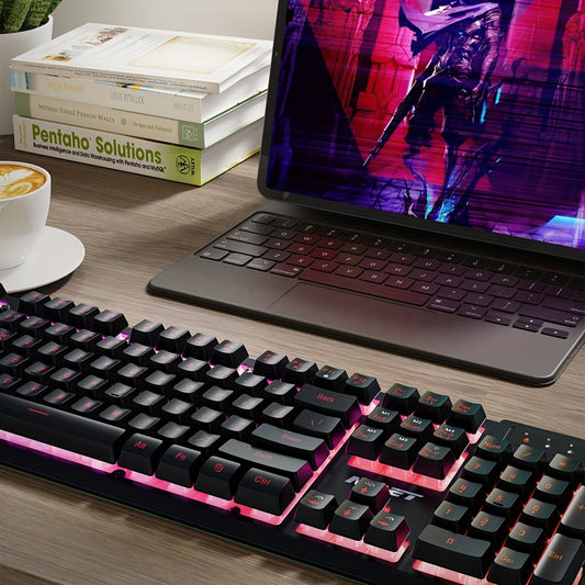 Wired Gaming Keyboard, LED Backlit,