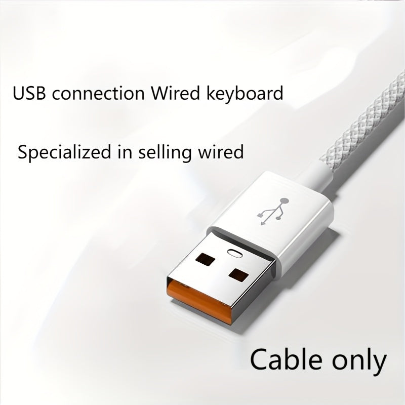 34 Kinds Of Lighting Effects, Real Mechanical Keyboard, Mouse, High Looks, USB, Wired