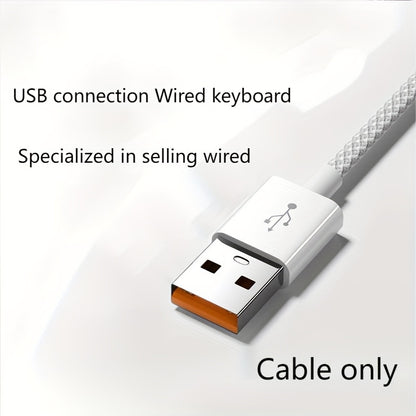 34 Kinds Of Lighting Effects, Real Mechanical Keyboard, Mouse, High Looks, USB, Wired