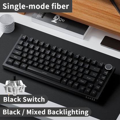 Wired Mechanical Gaming Keyboard with Volume Knob, South-Backlit LED