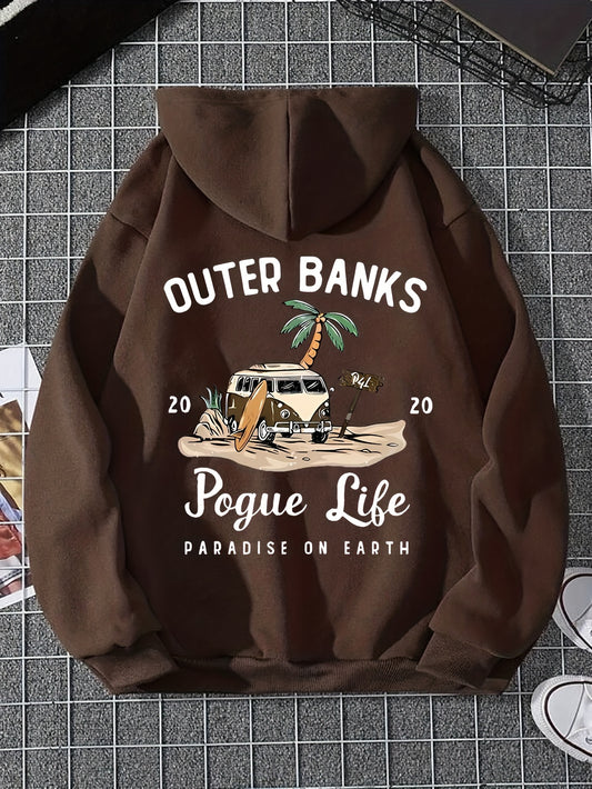 Hoodie - Long Sleeve Sweatshirt Soft and Cozy Women's