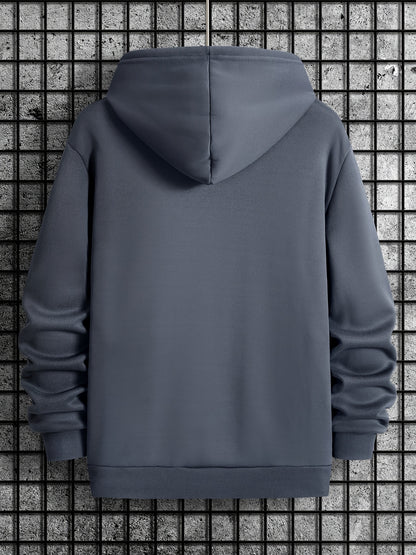 Ace Playing Card Graphic Men's Hoodie - Comfortable