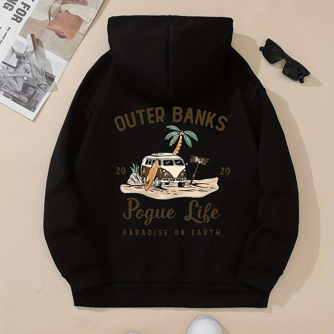 Hoodie - Long Sleeve Sweatshirt Soft and Cozy Women's