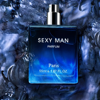 55ml Long-Lasting Eau De Parfum for Men - Refreshing Cologne Perfume with Seductive Scent,