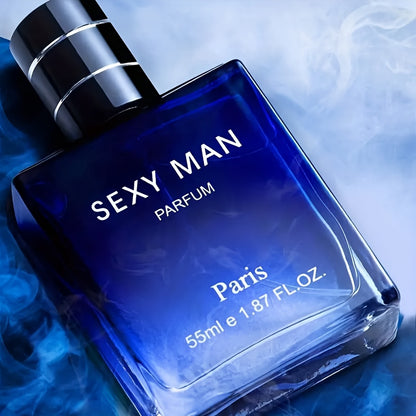 55ml Long-Lasting Eau De Parfum for Men - Refreshing Cologne Perfume with Seductive Scent,