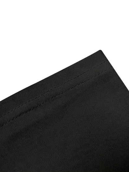 Y2K Letter Print Crew Neck T-shirt, Short Sleeve